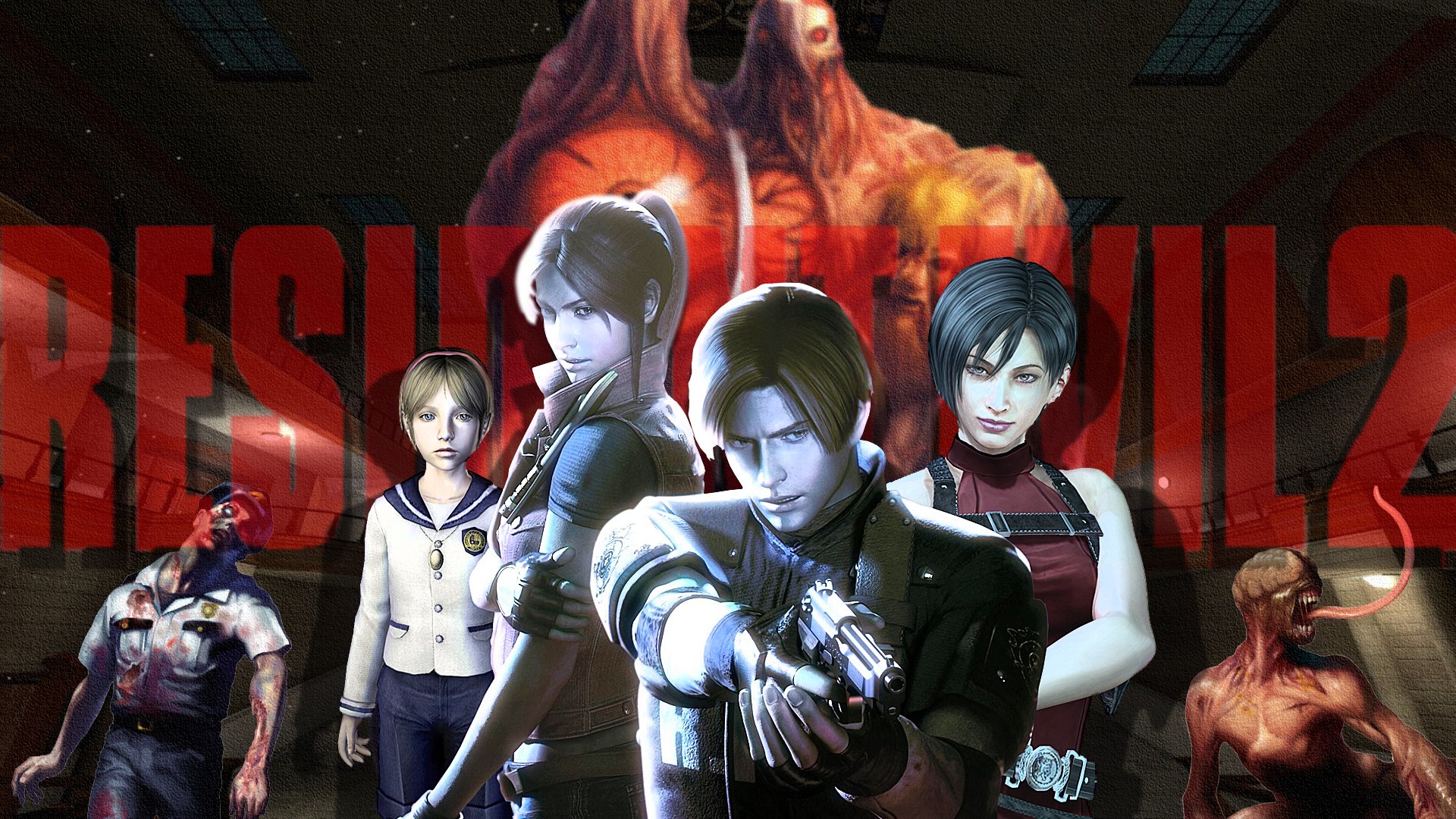 Resident Evil 2 HD Wallpaper Background Image