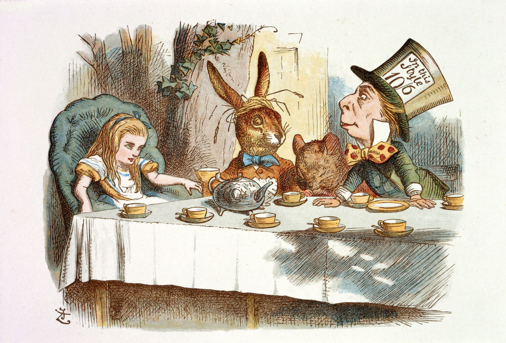 Alice in Wonderland (1951) HD Wallpaper Background Image 2000x1357