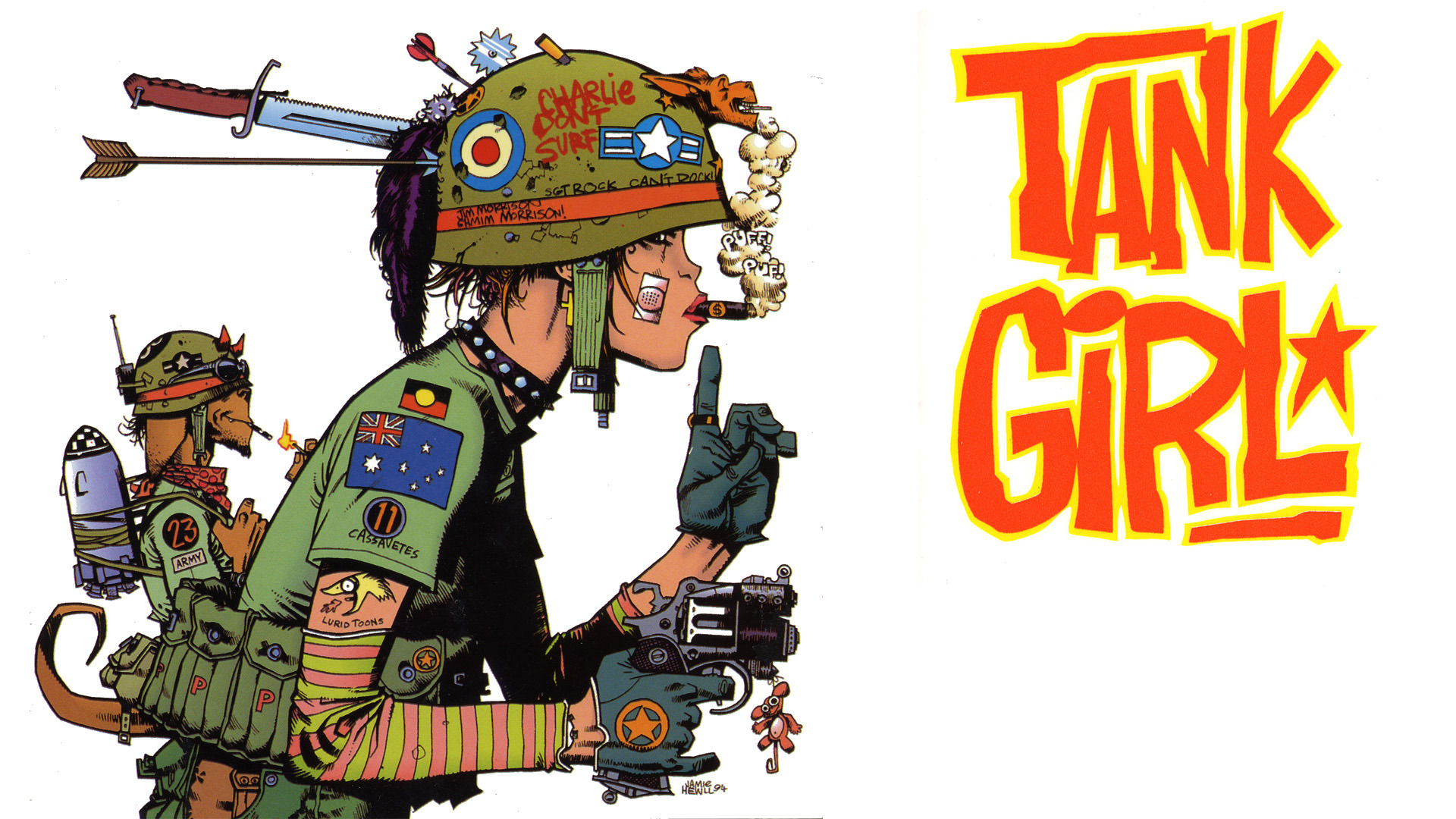 Download Comic Tank Girl HD Wallpaper