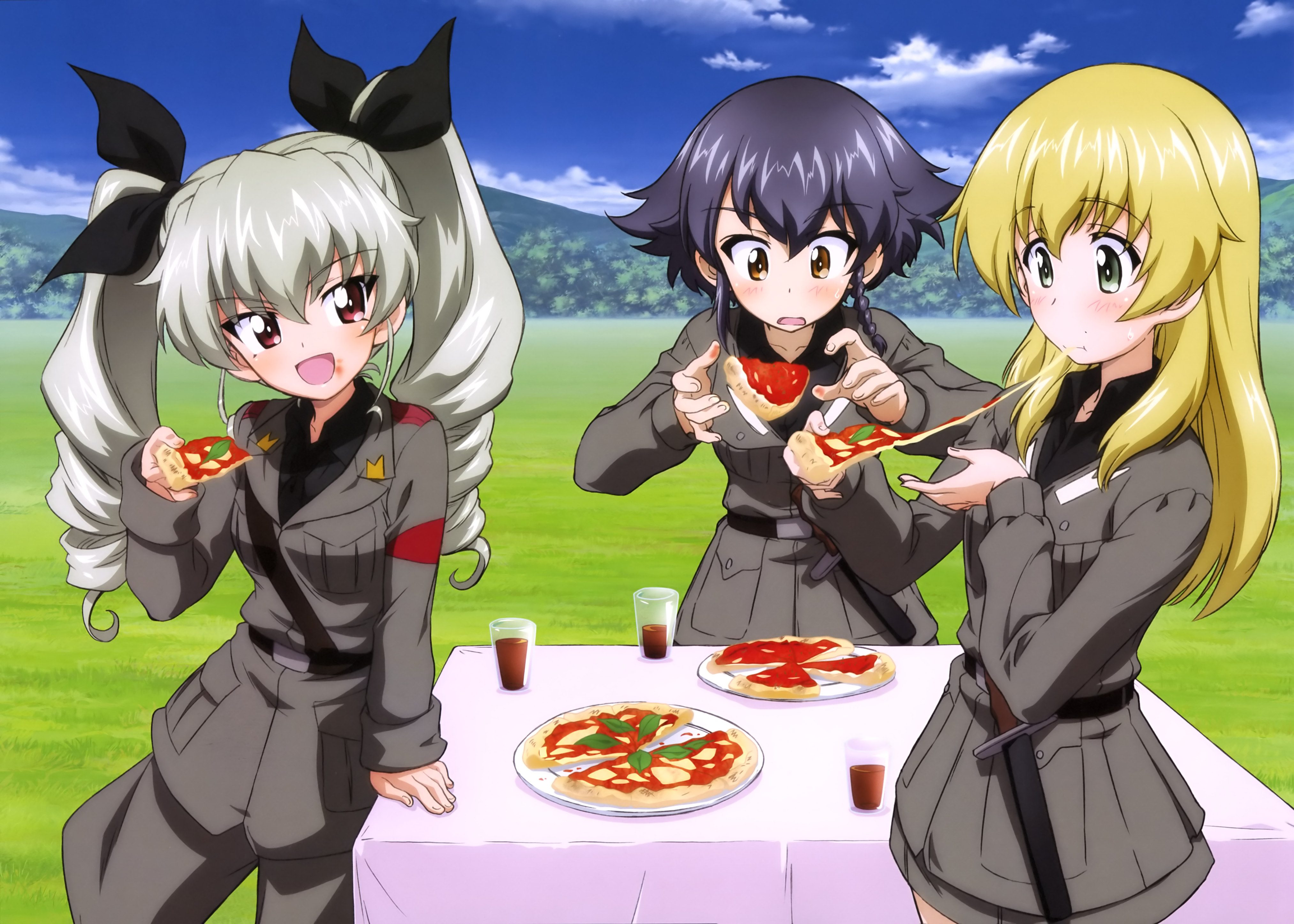 Girls und Panzer 4k Ultra HD Wallpaper Background Image