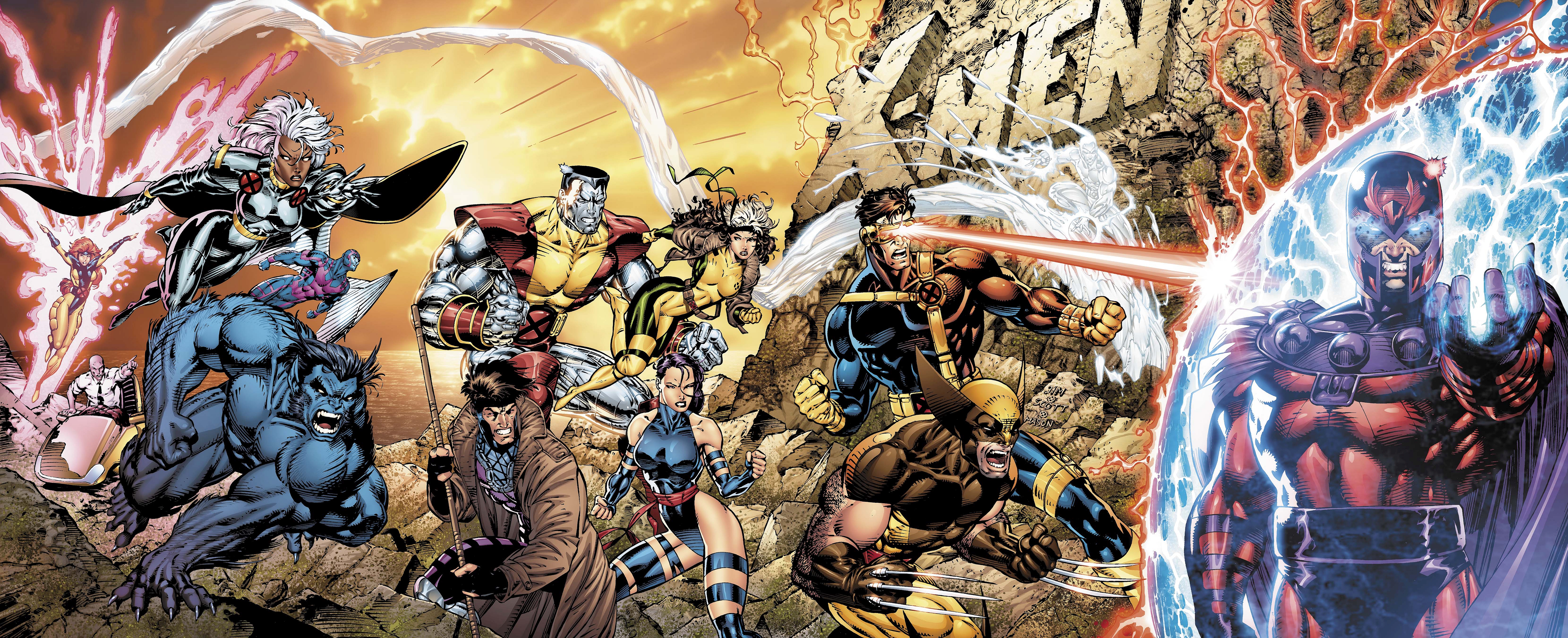 XMen 4k Ultra HD Wallpaper Background Image 6650x2704
