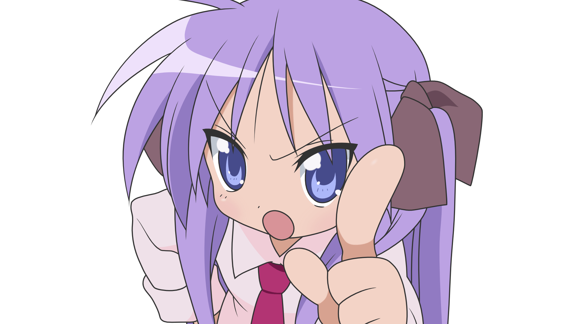 Download Kagami Hiiragi Anime Lucky Star HD Wallpaper