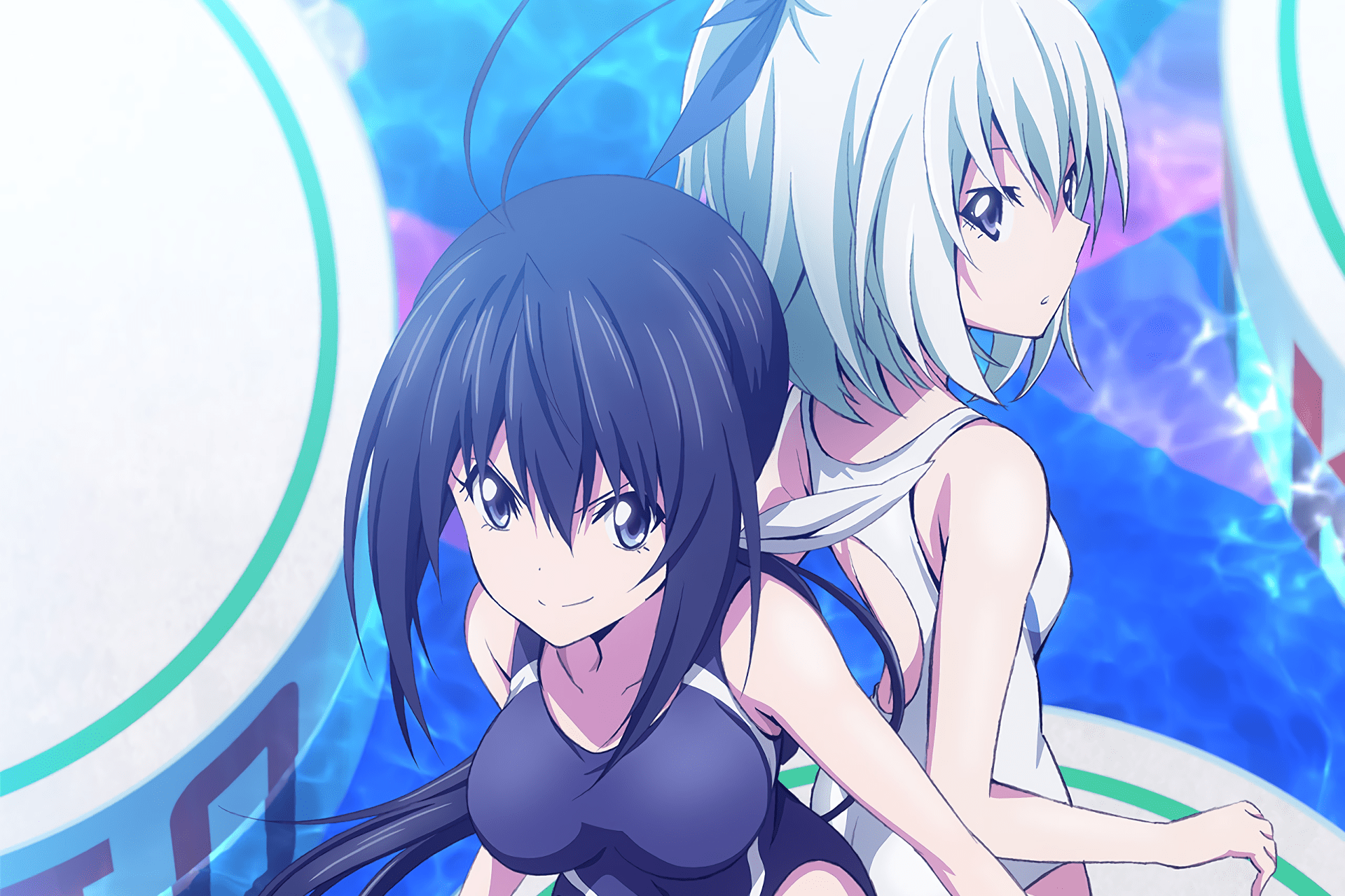 HD Wallpaper of Sayaka Miyata & Nozomi Kaminashi from Keijo!!!!!!!!