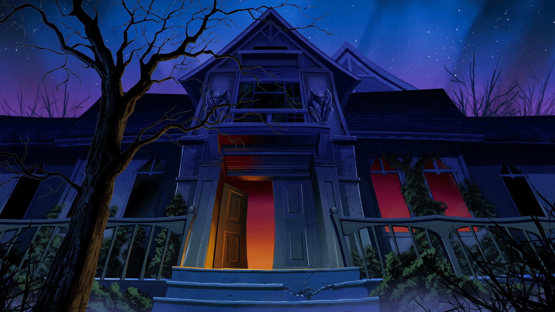 Download Dark House HD Wallpaper