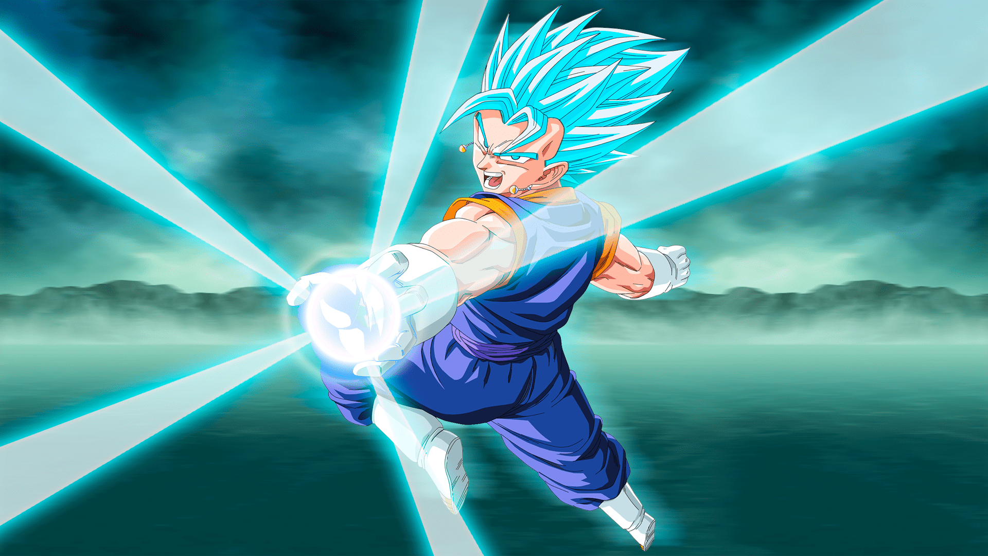 SSGSS Vegito Dragon Ball Super HD Wallpaper by Carlos Henrique