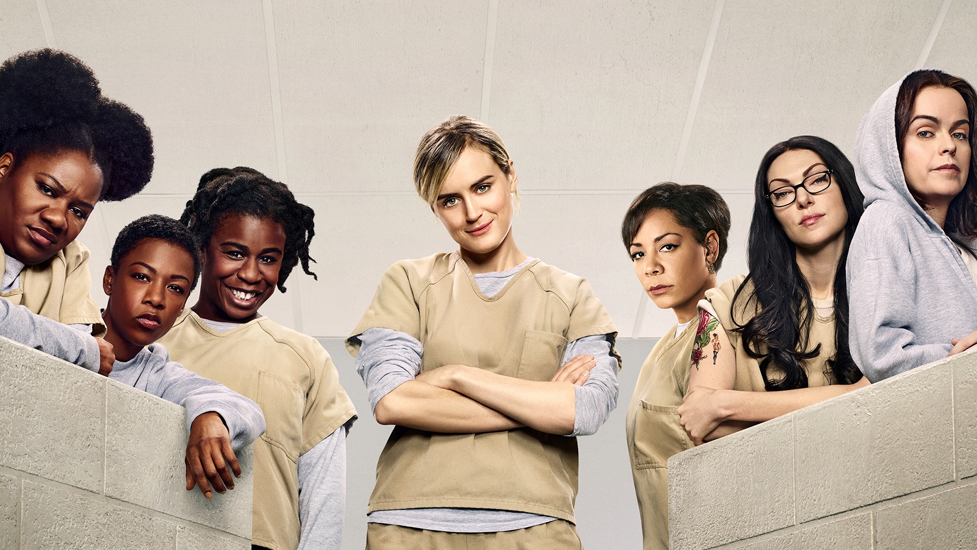 Download Cast TV Show Orange Is The New Black HD Wallpaper