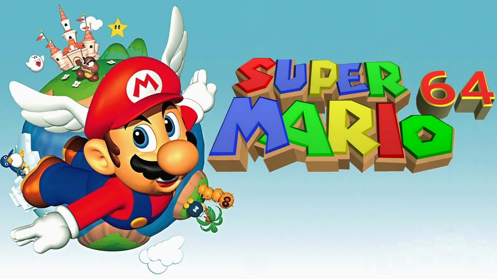 Download Video Game Super Mario 64 HD Wallpaper