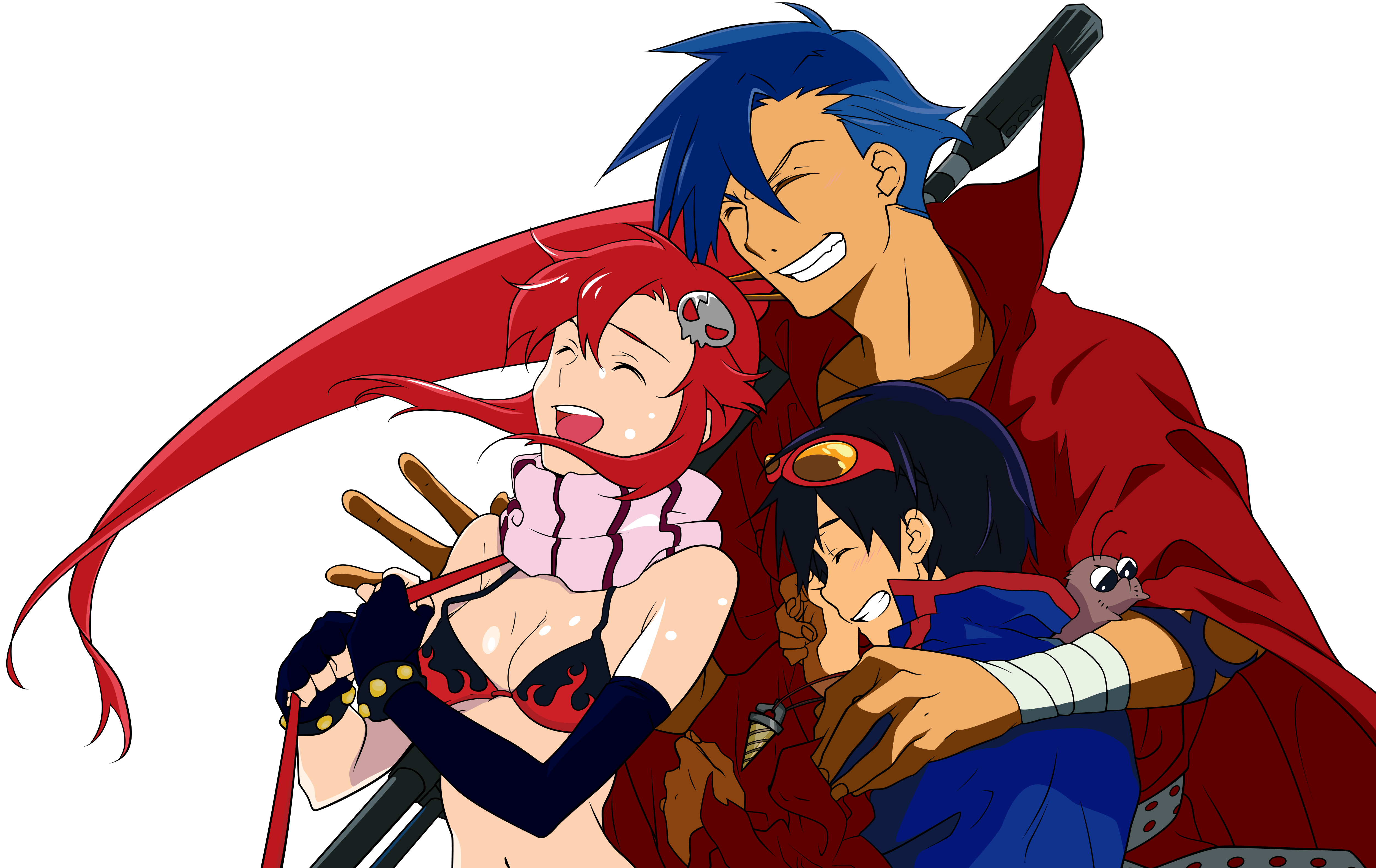 Gurren Lagann Simon X Yoko