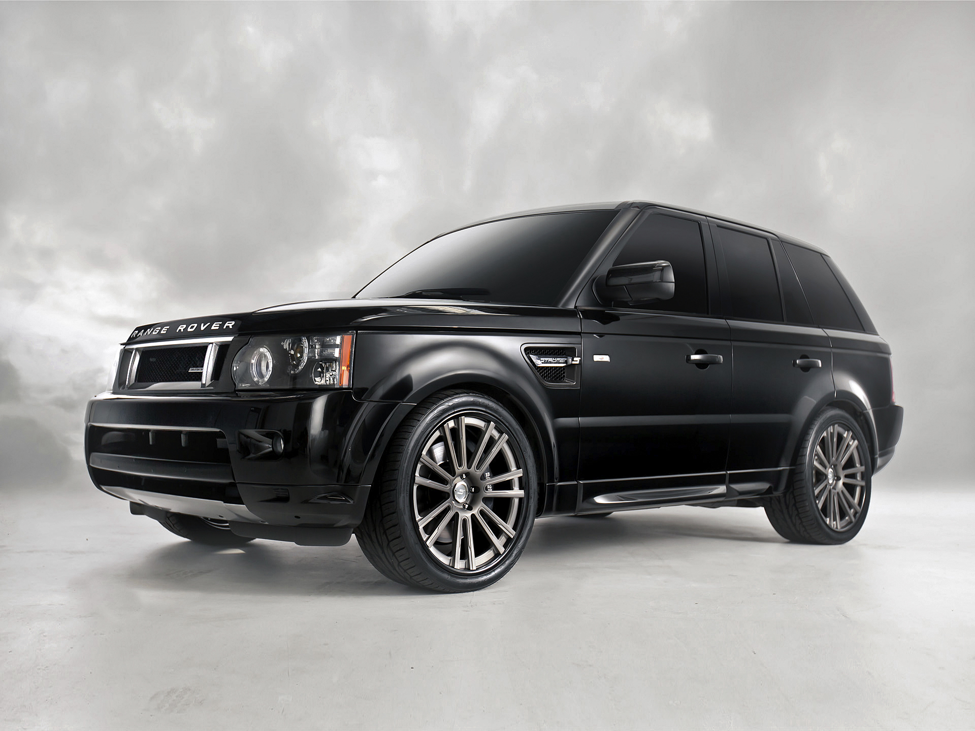 Download Black Car Car SUV Land Rover Vehicle Range Rover HD Wallpaper