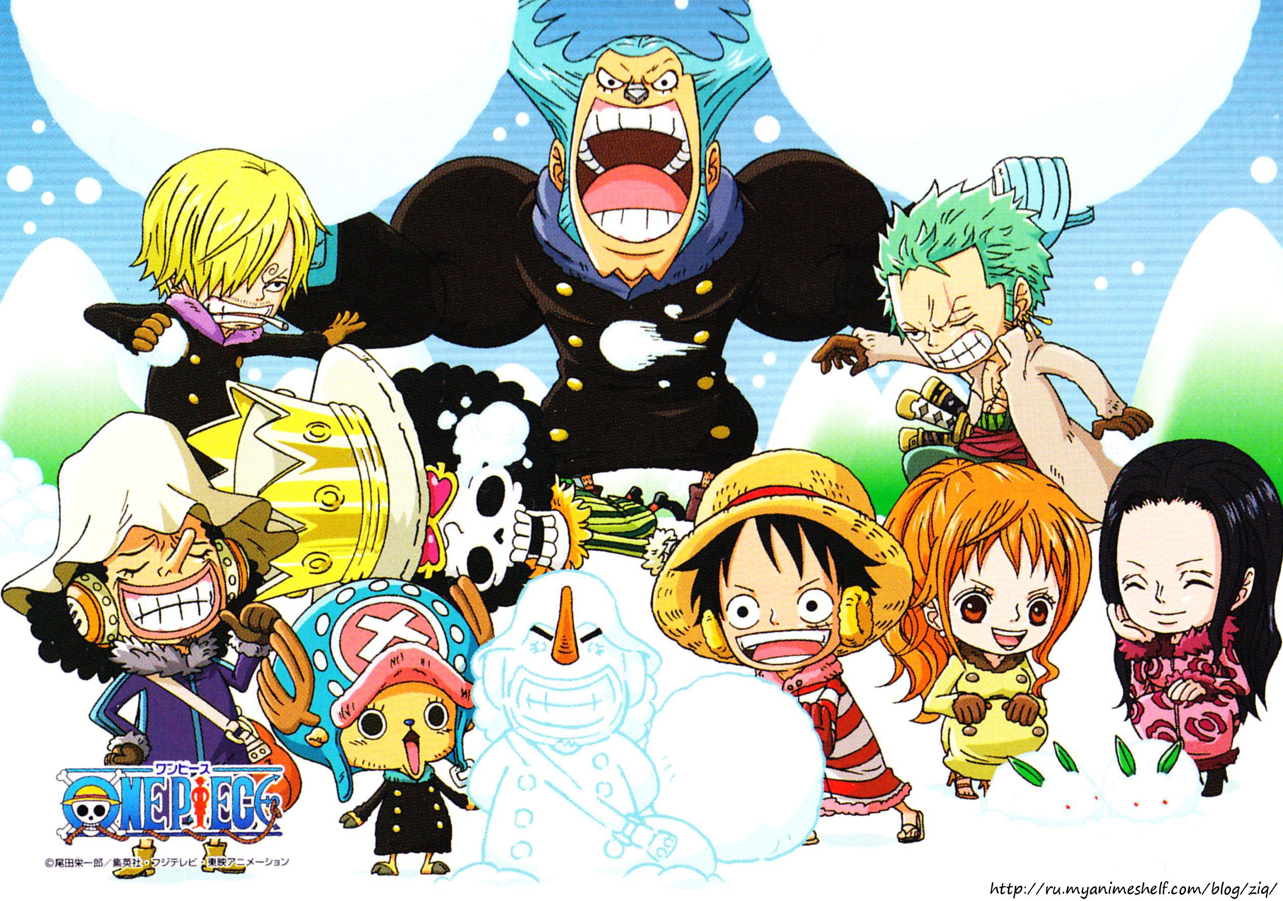 The chibi pirates HD Wallpaper Background Image 2516x1766