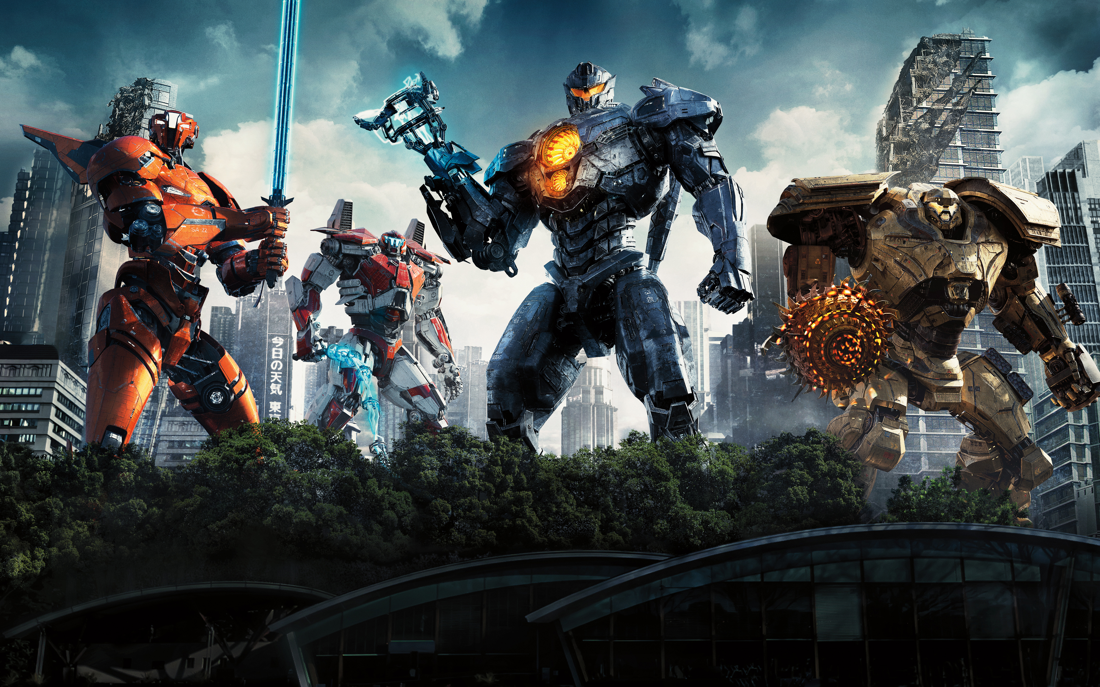 Pacific Rim Uprising 4k Ultra HD Wallpaper Background Image 3840x2400