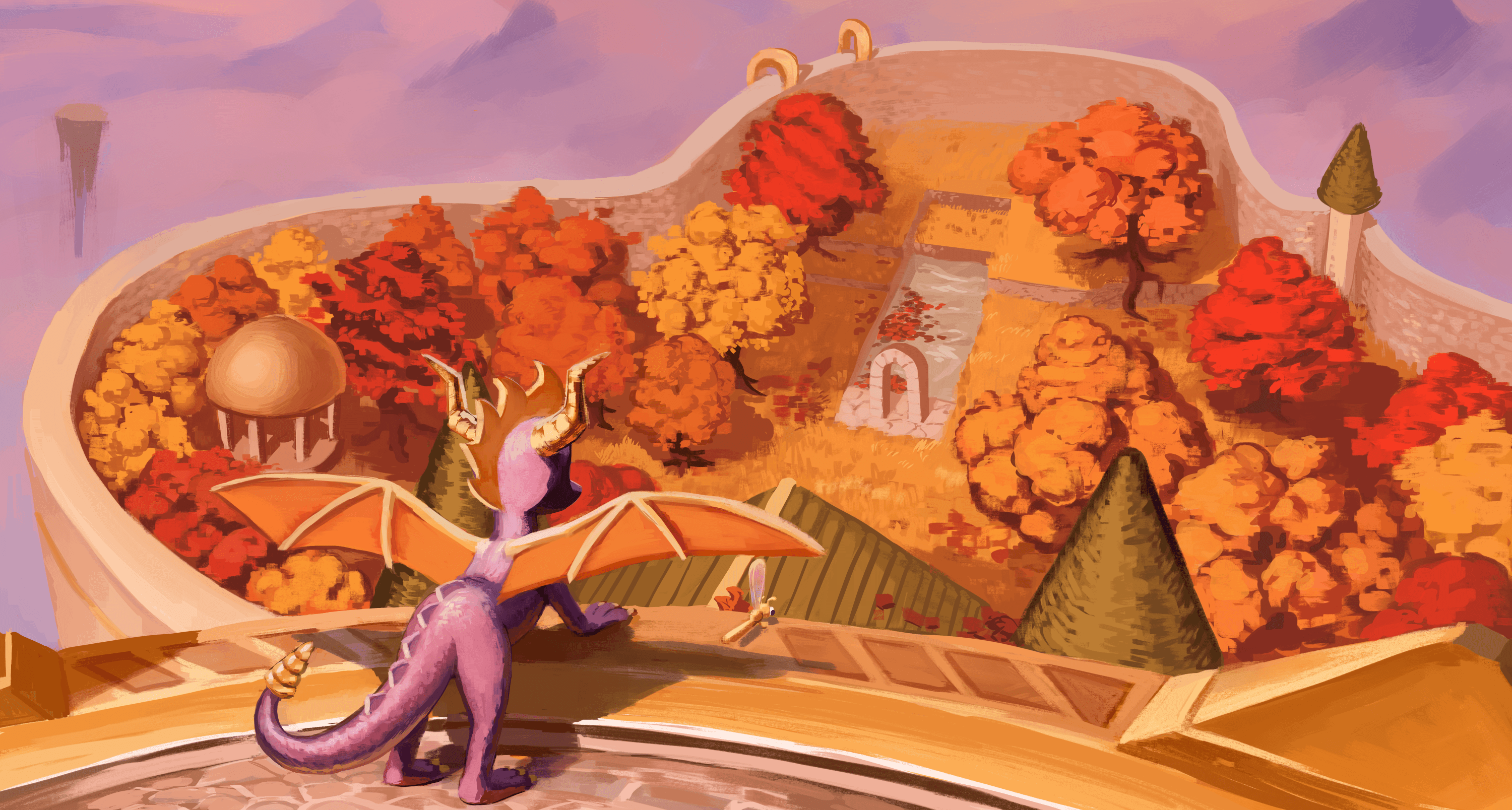 Download Spyro (Character) Video Game Spyro (Character) HD Wallpaper by