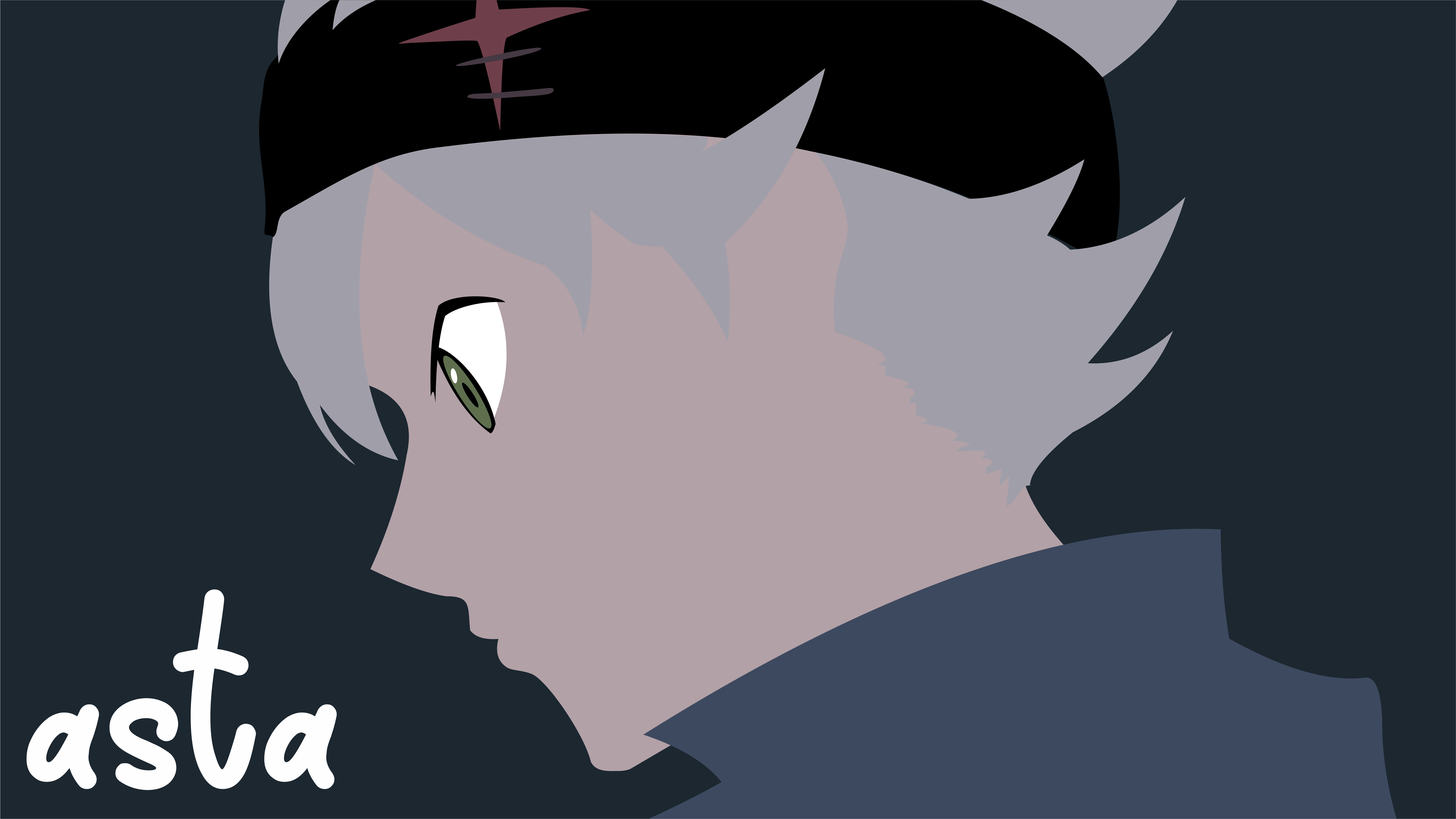 Download Asta (Black Clover) Anime Black Clover 4k Ultra HD Wallpaper