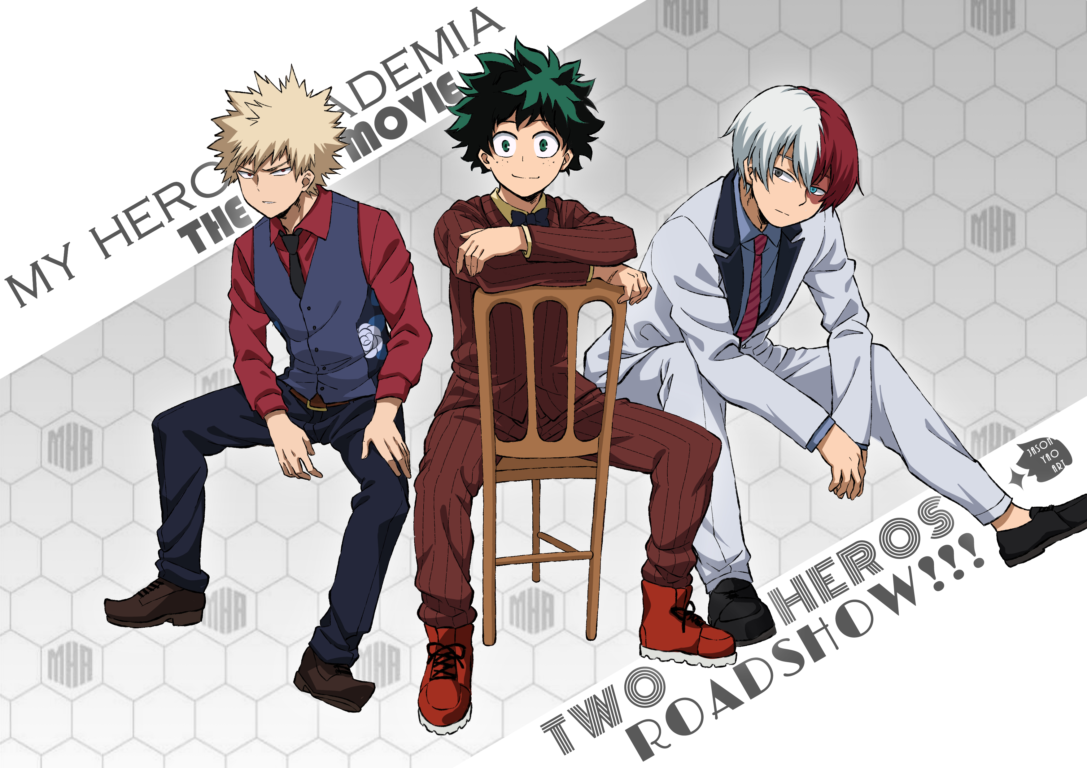 My Hero Academia the Movie The Two Heroes HD Wallpaper