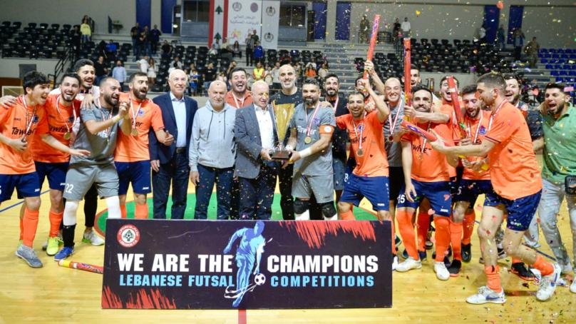 توفير بطلاً لـ”كأس لبنان لكرة الصالات” على حساب الحرية صيدا