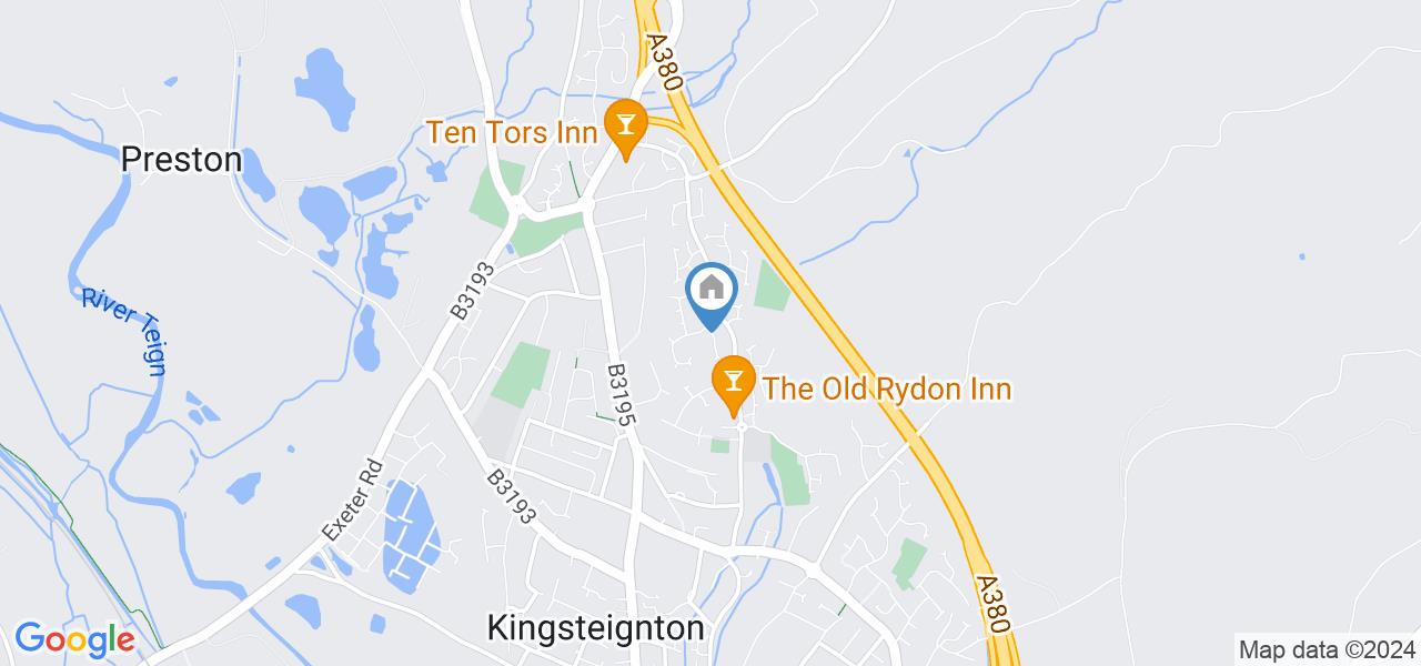 Kingsteignton, Newton Abbot 2 Bed Terraced House, Willhays Close