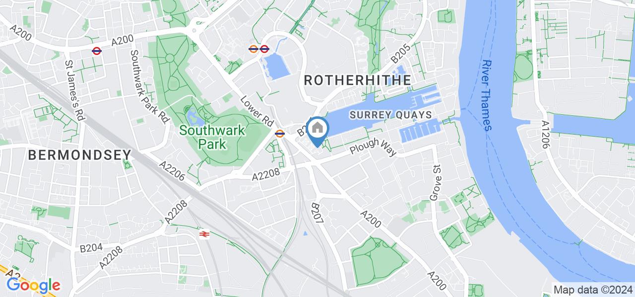 London 3 Bed Flat, Sheldrake House, SE16 To Rent Now for £2,750.00 p/m