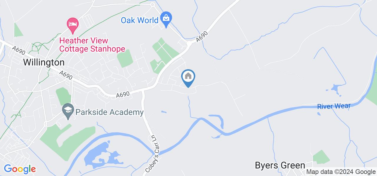 Willington, Crook 2 Bed SemiDetached House, Birch Drive, DL15 To