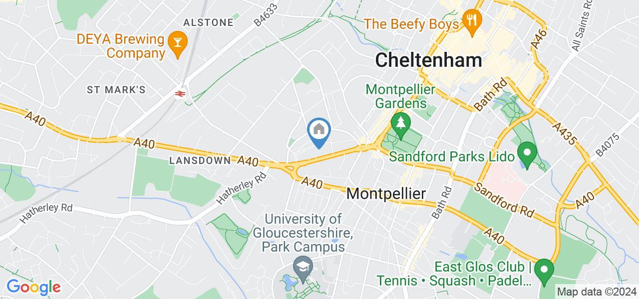 Cheltenham Studio Flat, Lansdown Place, GL50 To Rent Now for £675.