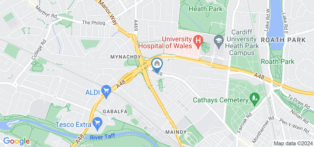 Cardiff 2 Bed Flat, Whitchurch Road, CF14 To Rent Now for £1,500.00 p/m