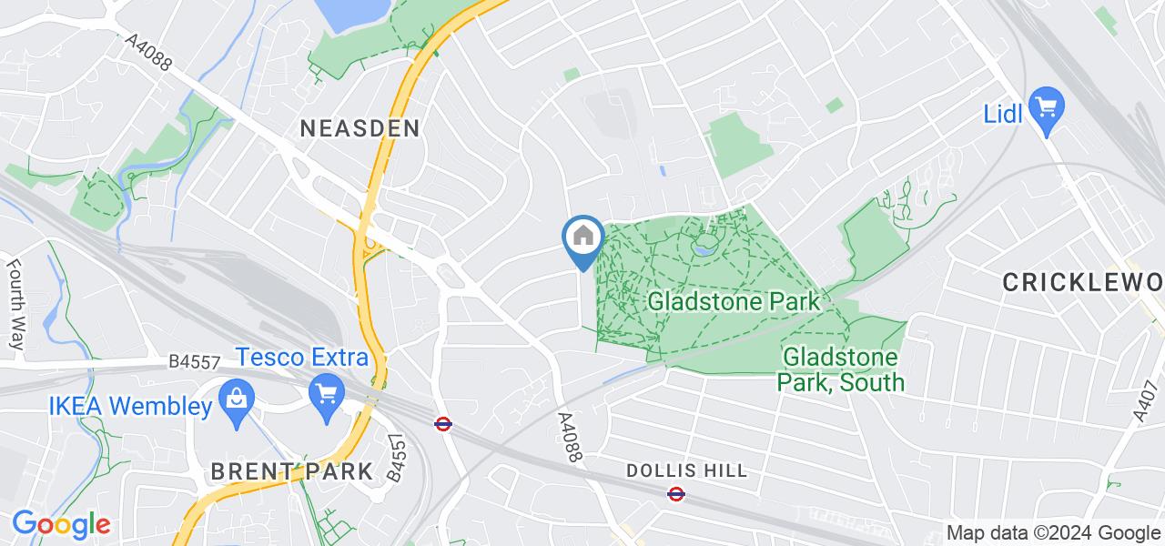 London 1 Bed Flat, Park View Road, NW10 To Rent Now for £1,450.00 p/m