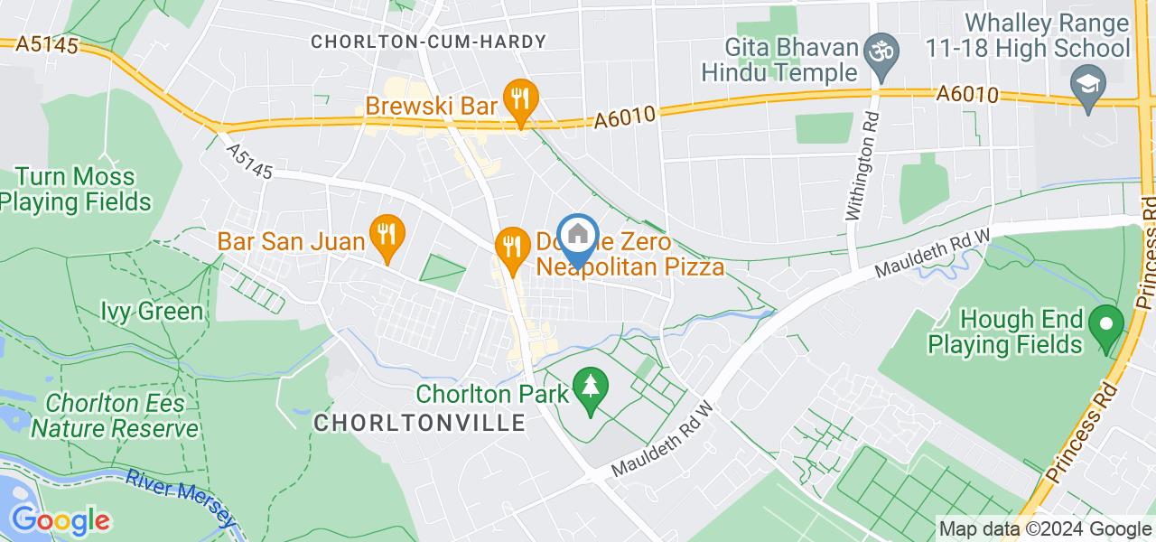 Manchester Studio Flat, Dartmouth Road, M21 To Rent Now for £625.00 p/m