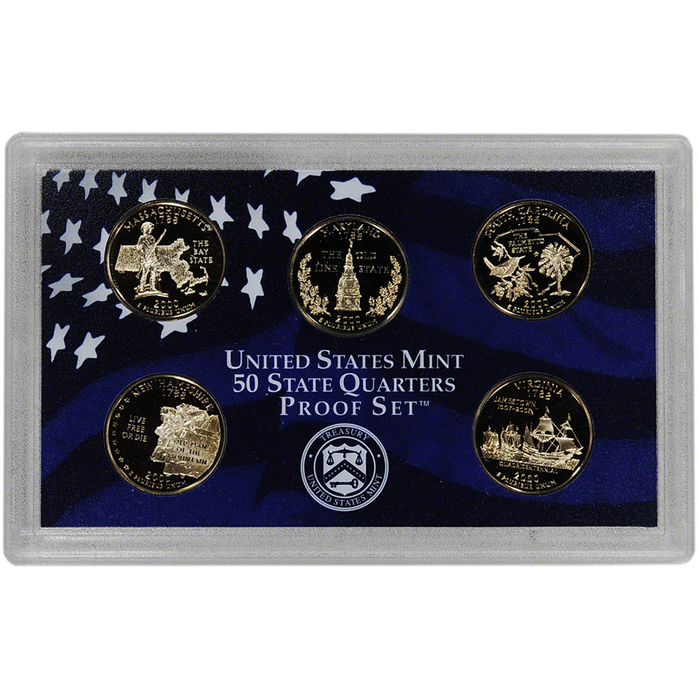2000 United States Mint 50 State Quarters Proof Set™ eBay