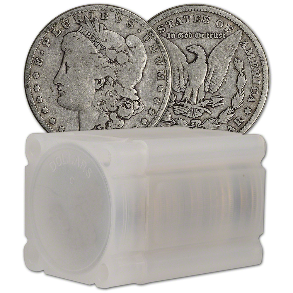 US Silver Dollar Roll of 20 coins VG/F Random Date eBay