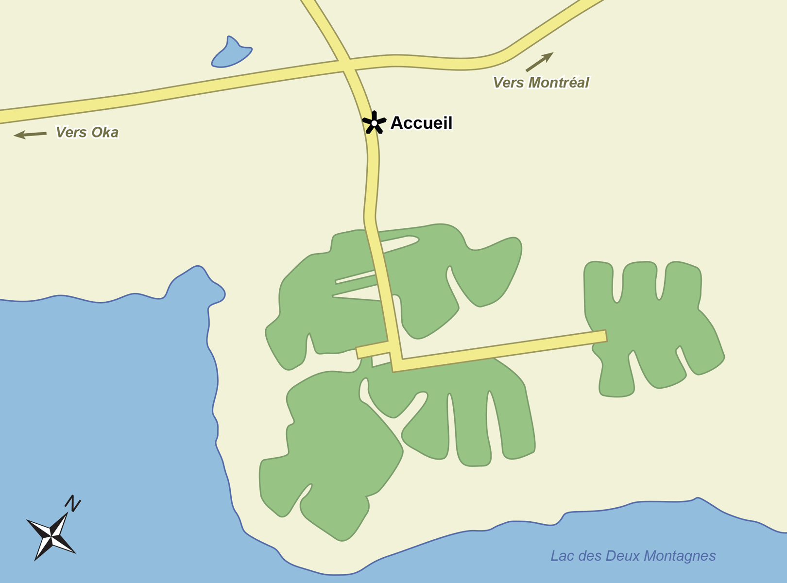 Camping Parc national d'Oka Sépaq