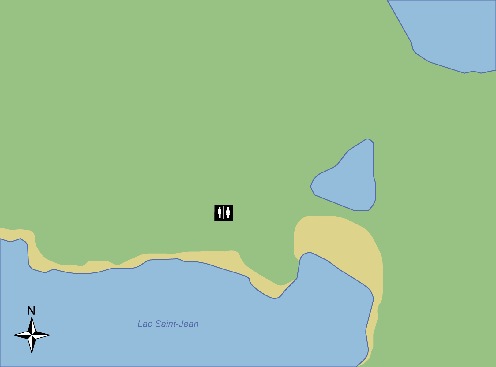 Camping Parc national de la PointeTaillon Îles Beemer Sépaq