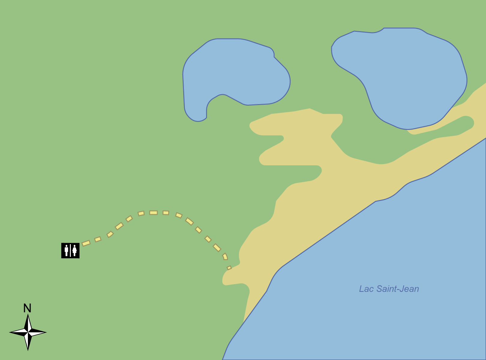Camping Parc national de la PointeTaillon Petiteîleverte Sépaq