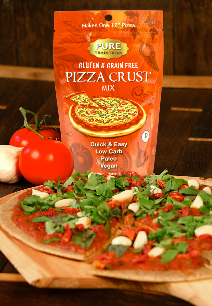 5.75 oz Pizza Crust Mix Grain & Gluten Free by Pure Traditions Wild