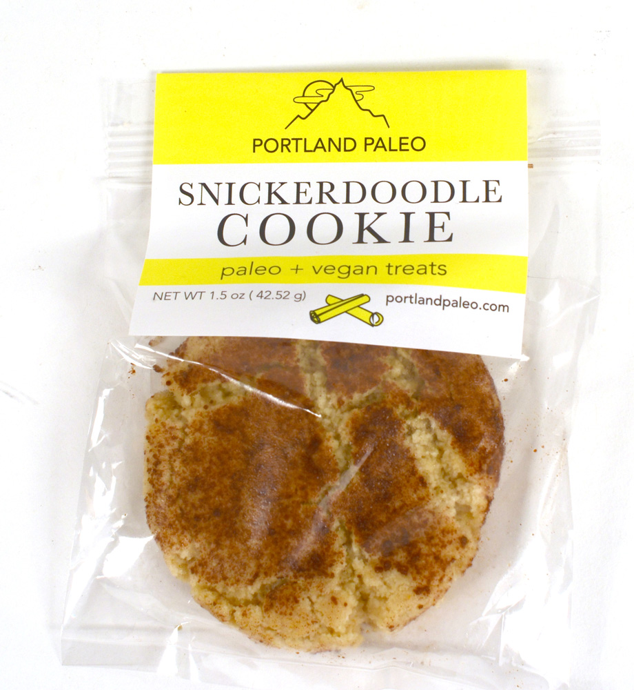 1.5 oz Snickerdoodle Cookie (Single Cookie Per Pack) by Portland Paleo