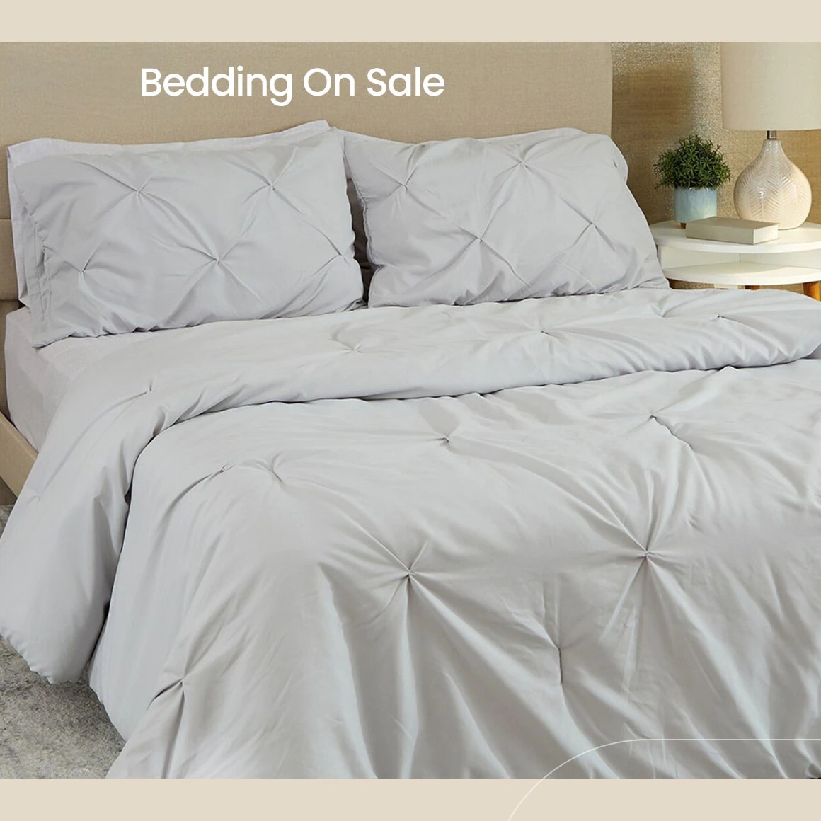 TSC BEDDING ON SALE 🛏️ Reenergize your space Milled