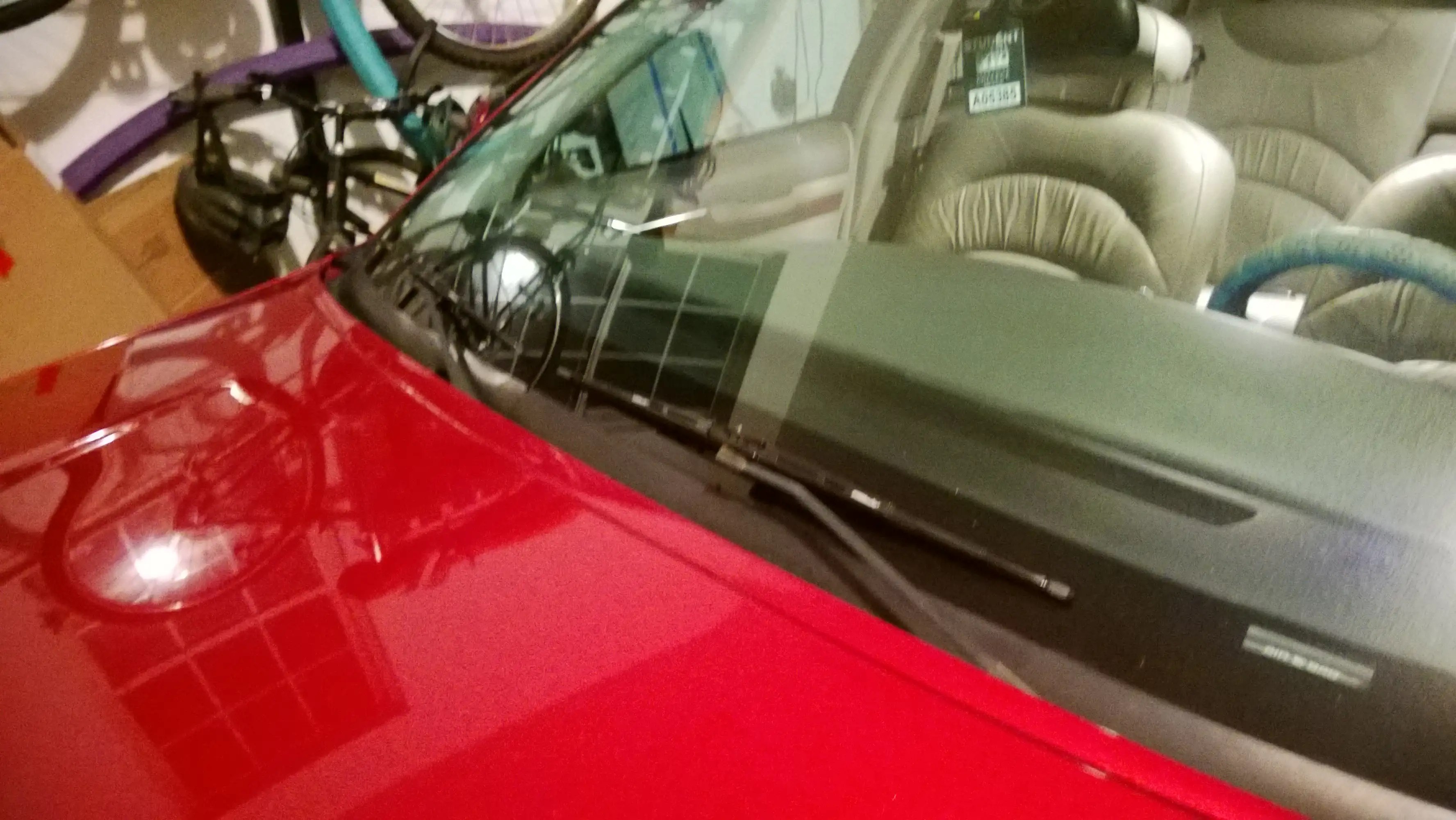 Windshield Wiper Cowl and the actual wipers. Body and Interior