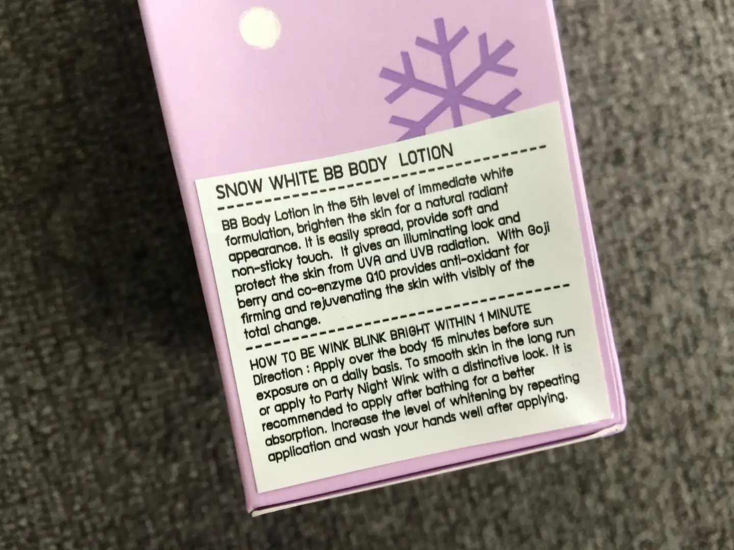 ninja 2 sticky mission brightens  Lotion instantly BB  Body White 30 SPF  PA Baby Snow Kiss