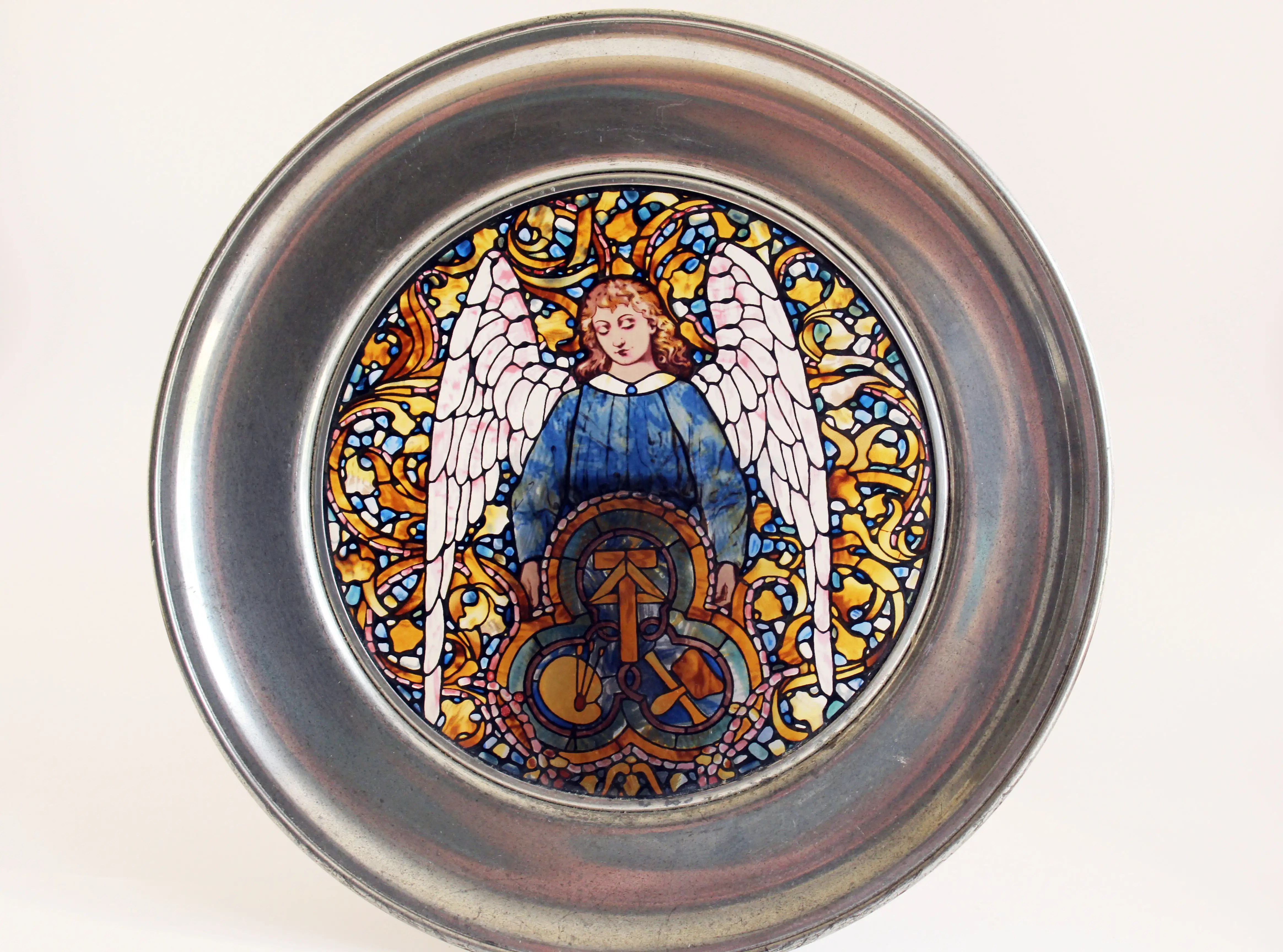 Angel of the Arts Lyndhurst Limited edition Stained glass & Pewter