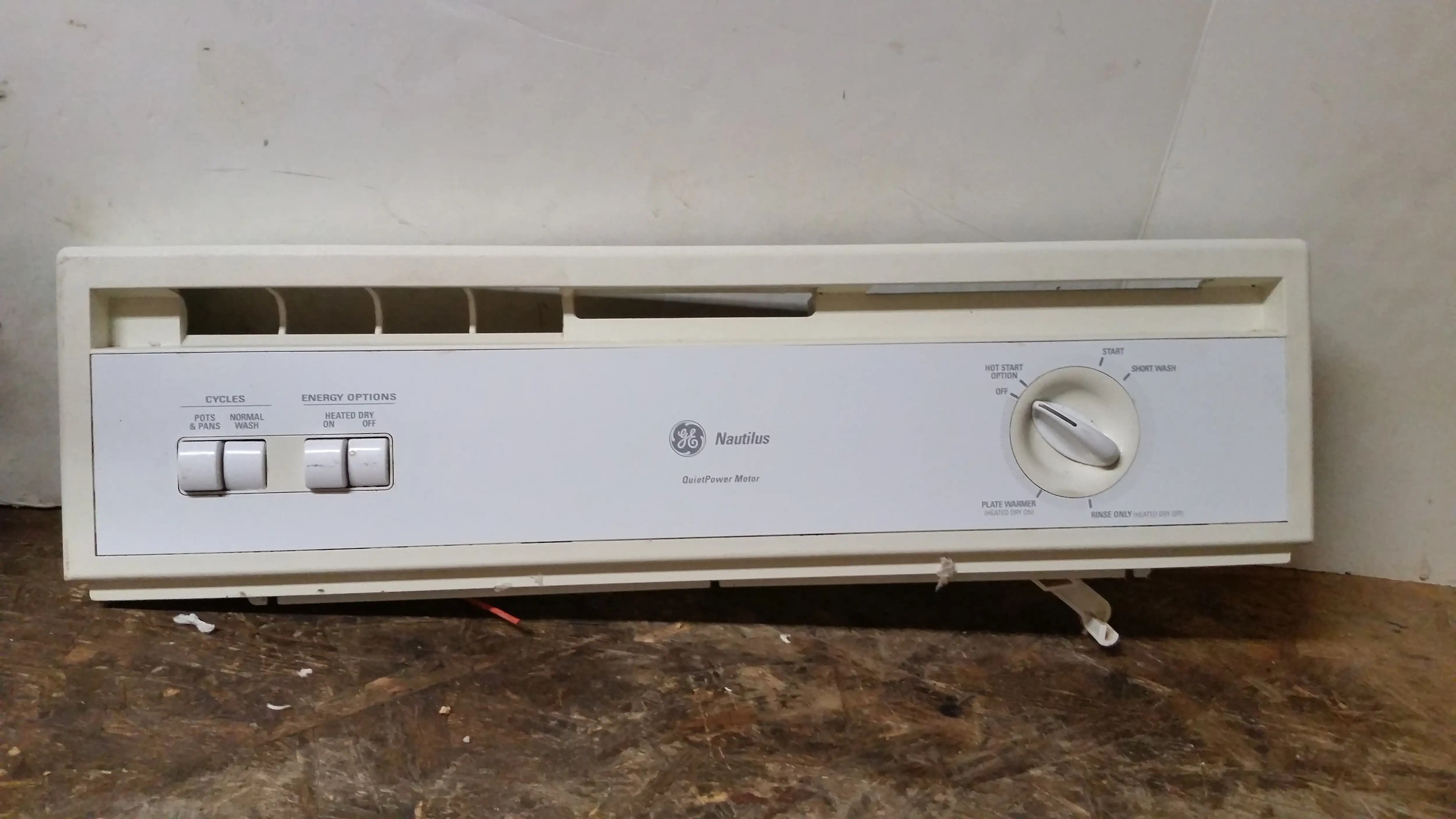 GE Nautilus Operation Control Panel GSD2230F00WW