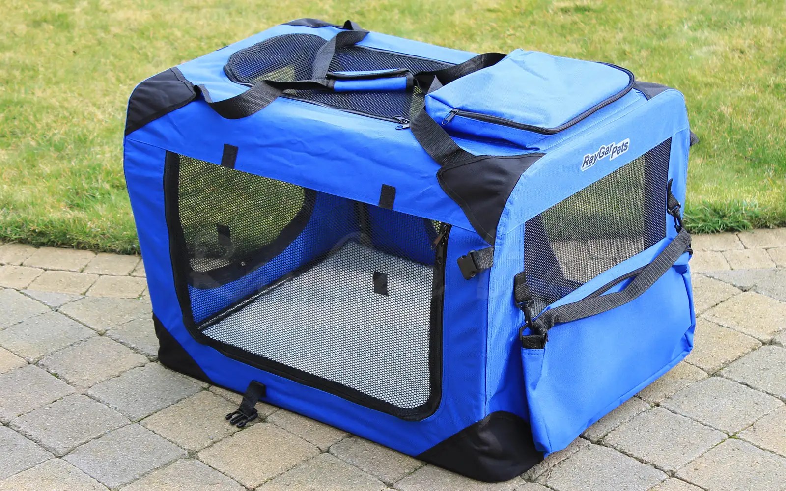 RayGar Portable Fabric Pet Puppy Cat Dog Cage Carrier Travel Crate