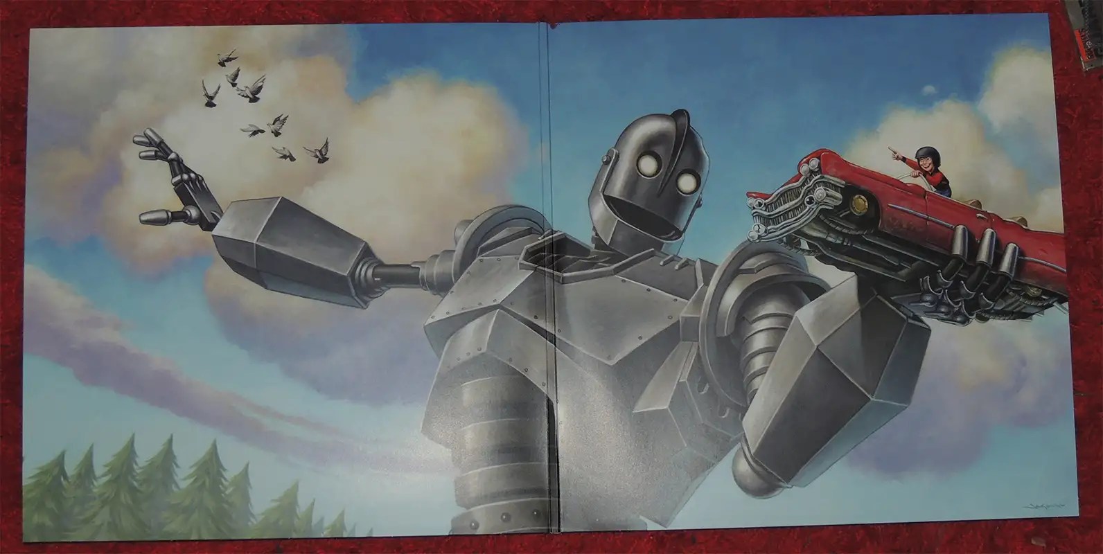 Mondo The Iron Giant OST by Michael Kamen (colored vinyl) HiDef