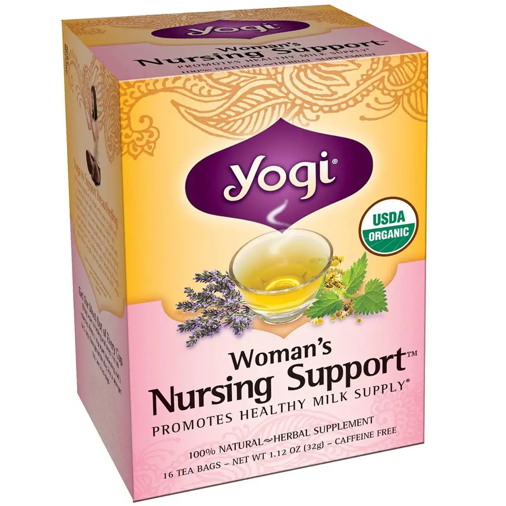 Yogi Nursing Support breastfeeding mothers tea, 16 Tea Bags