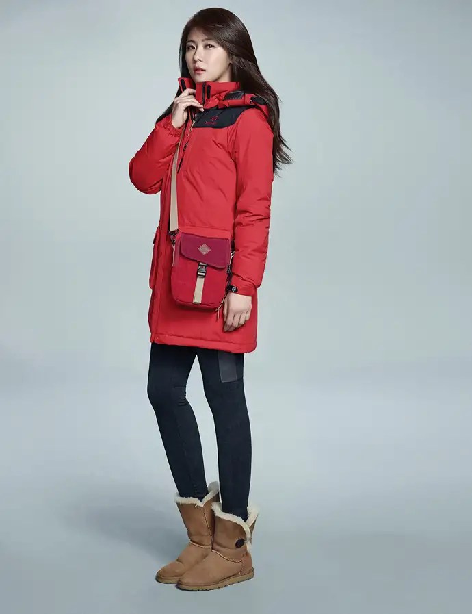 NorthCape F/W 2014 Ad Campaign Feat. Ha Ji Won & Ji Chang Wook Couch