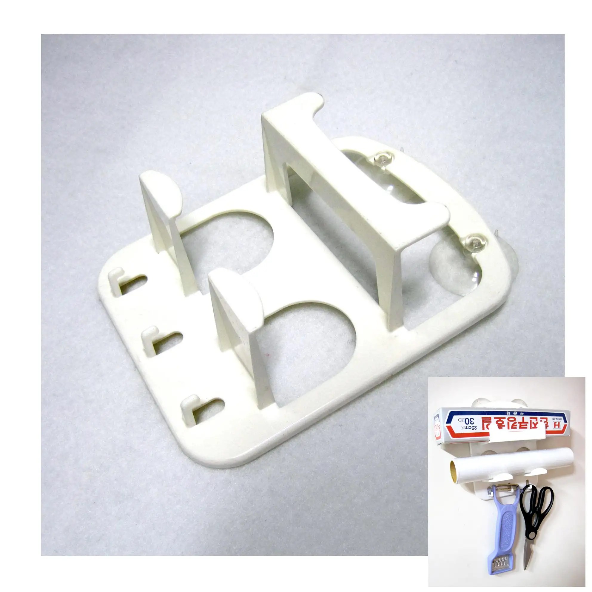 New Film Wrap Suction Cup Holder Aluminum Foil Paper Holder Cooking