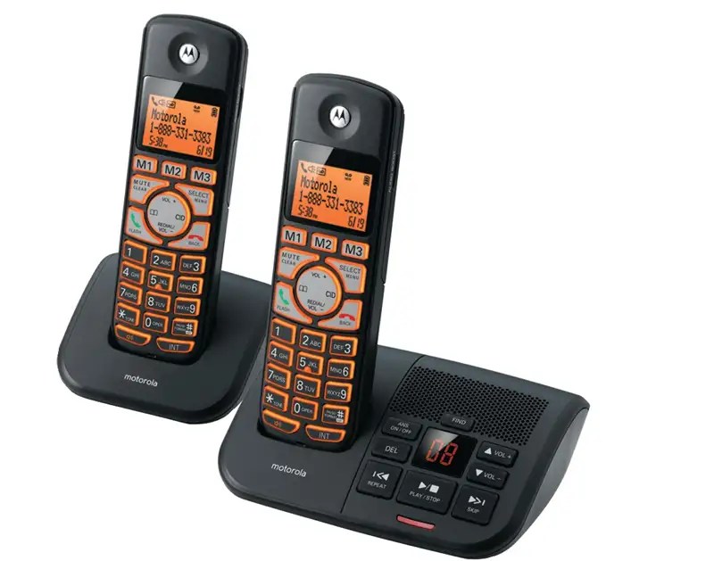 NEW Motorola DECT 6.0 Cordless Home Phone Telephone 2Set System 1.9GHz eBay