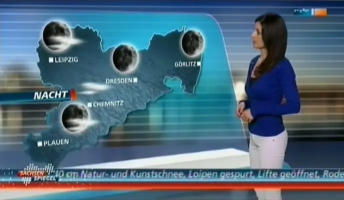 Stephanie Meißner beim ‘MDR SachsenSpiegel‘ am 16.02.2015 kleine