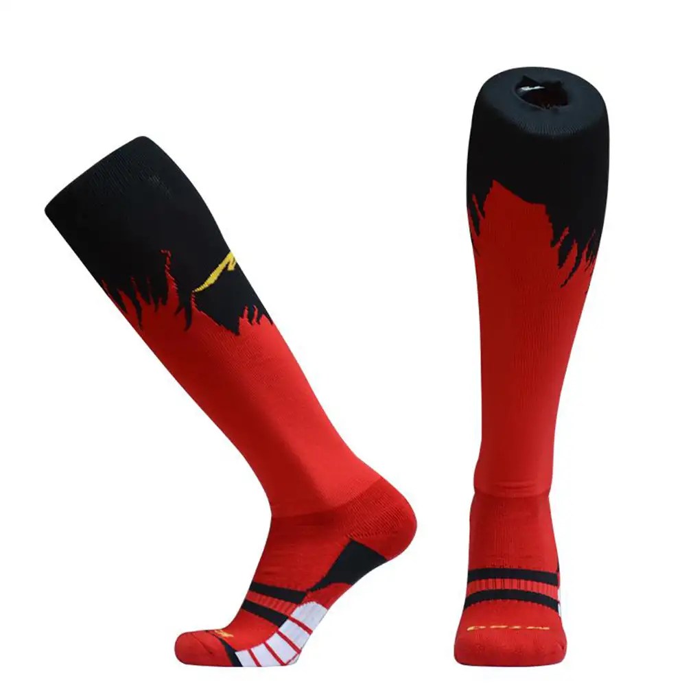 Fashion Unisex Men Women Sports Over Knee Socks High Quality Football