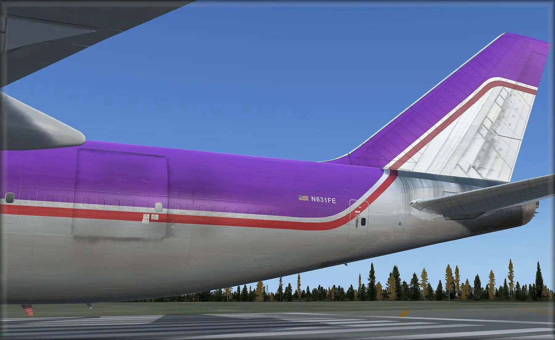FedEx Paint Request Page 3 PMDG 747 Queen of the Skies II The AVSIM Community
