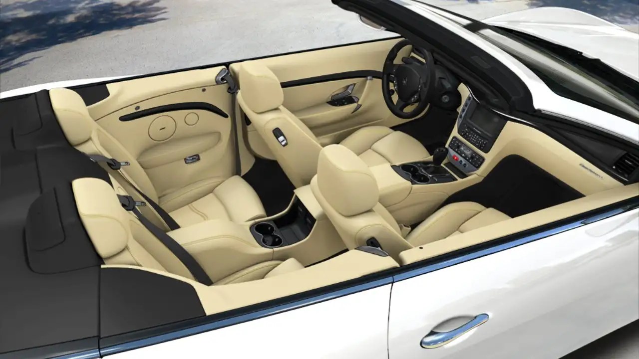 Maserati GranTurismo Convertible Interior and Colors Maserati Sedan
