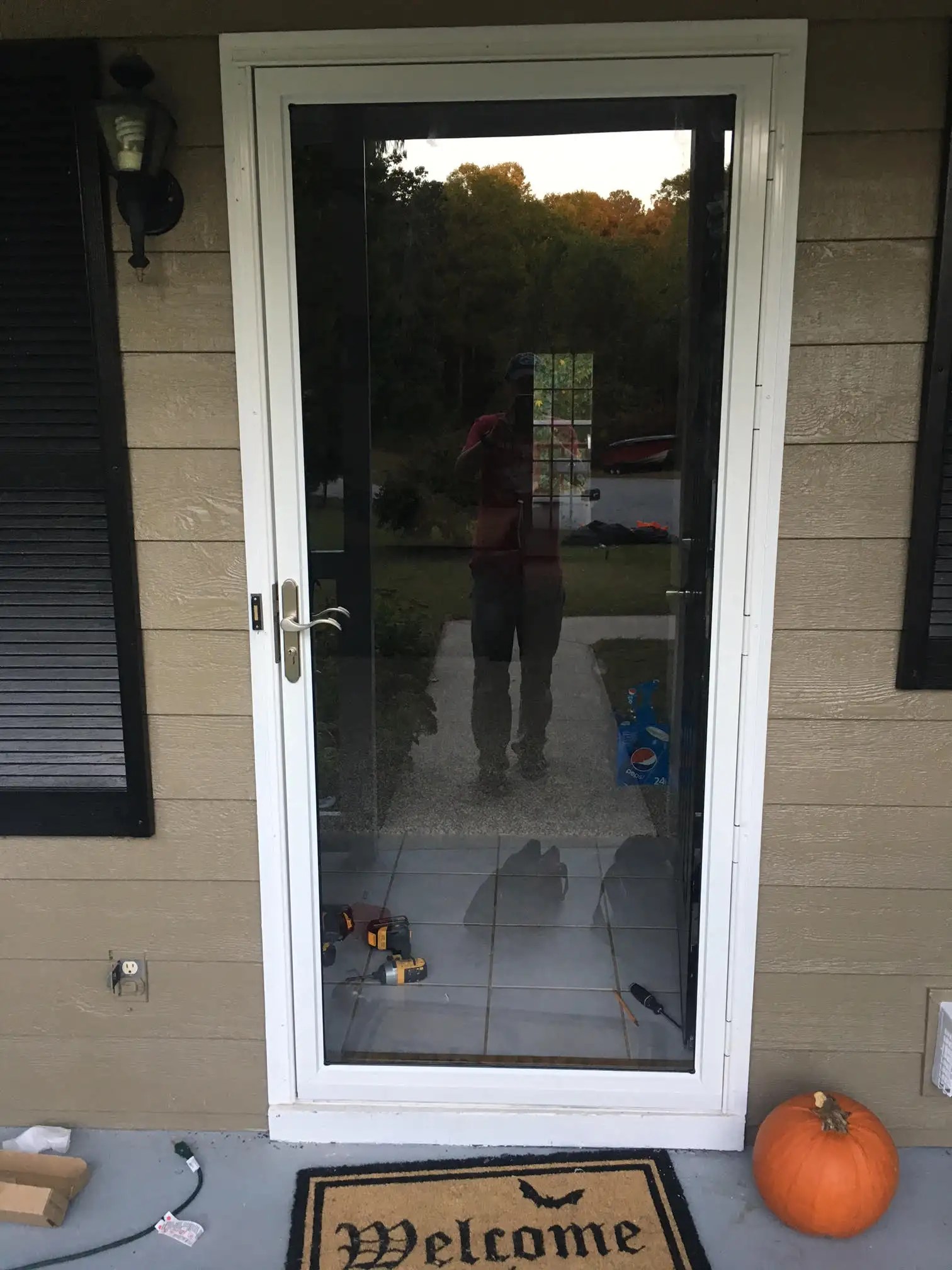 Allen Screen Company Traditional Glass Door