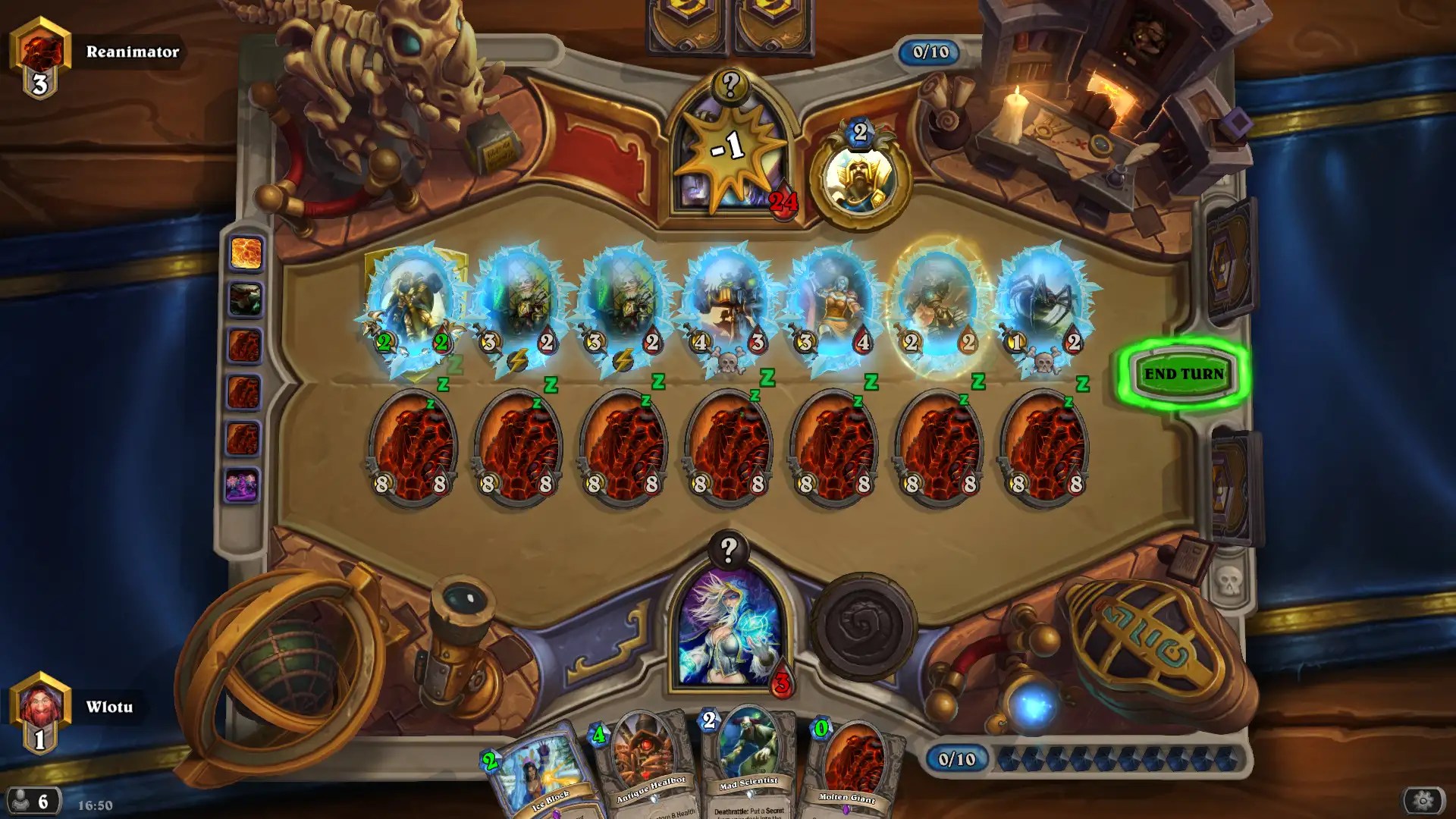 Neviilz's FreezeGiantEcho Mage!! Hearthstone Decks